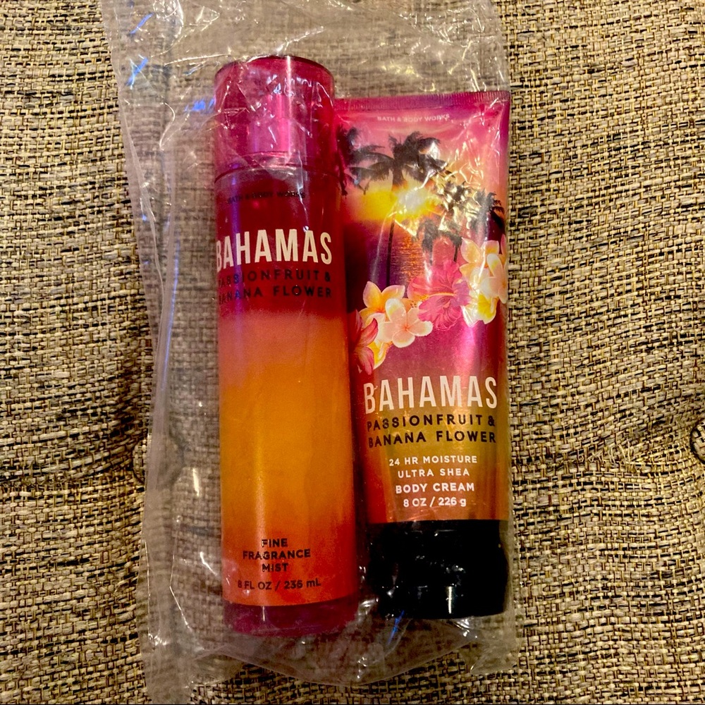 Bath and Body Works - Bahamas - Mist & Body Cream